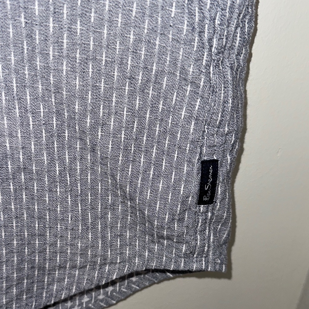 Ben Sherman Gray Patterned Button Down Shirt. Siz… - image 6